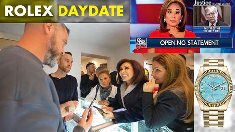 judge jeanine pirro rolex watch|judge jeanine pirro today.